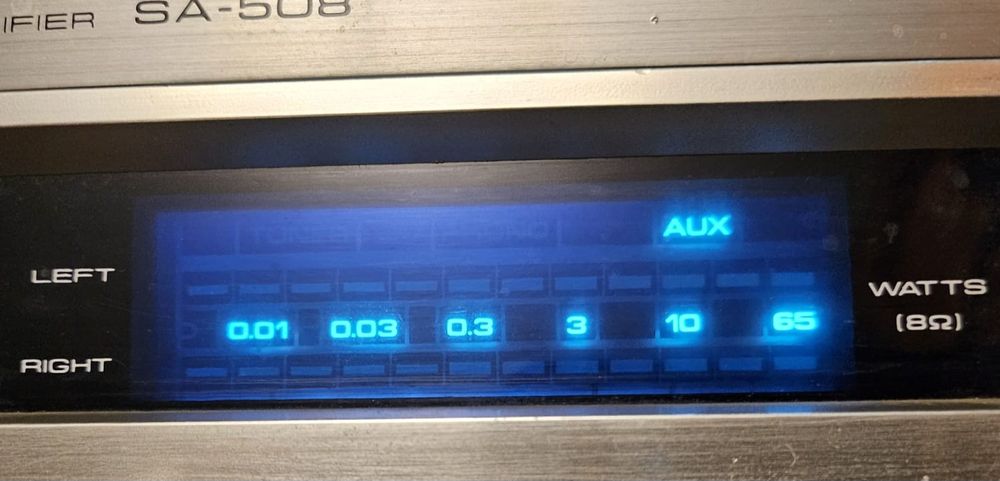 Amplificator Pionner sa 508 - blue line