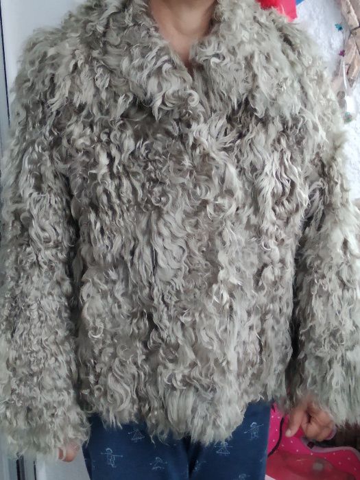 Палто от лама Ново