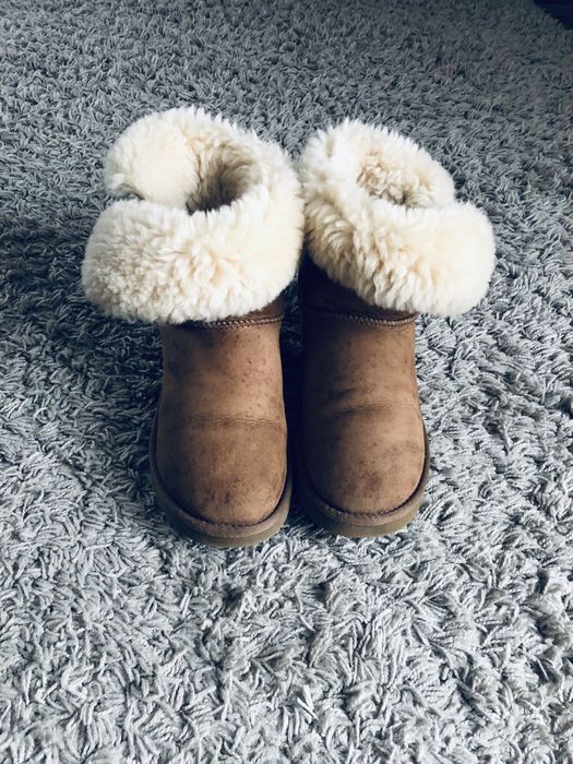 Ugg dama/piele/maro