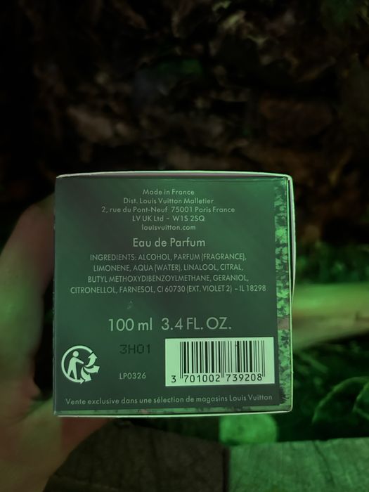 Louis Vuitton Pacific Chill Парфюм