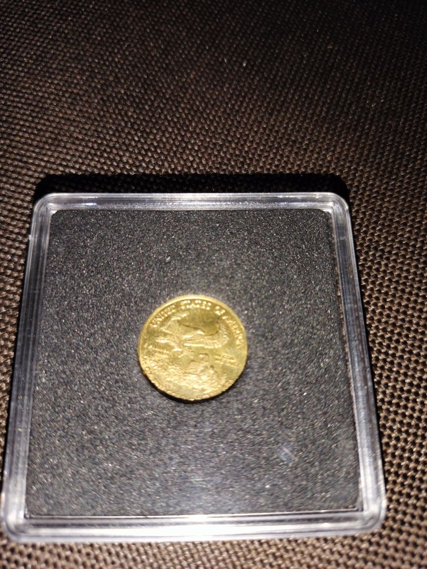 Moneda 5 dolari "American Gold Eagle" 2010 Bullion Coinage replicata