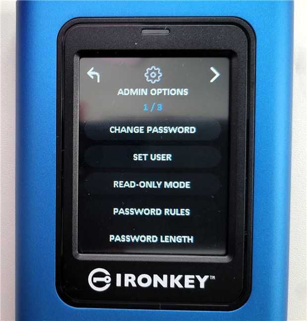 Kingston IronKey Vault Privacy 80 - SSD portabil/extern [criptat]