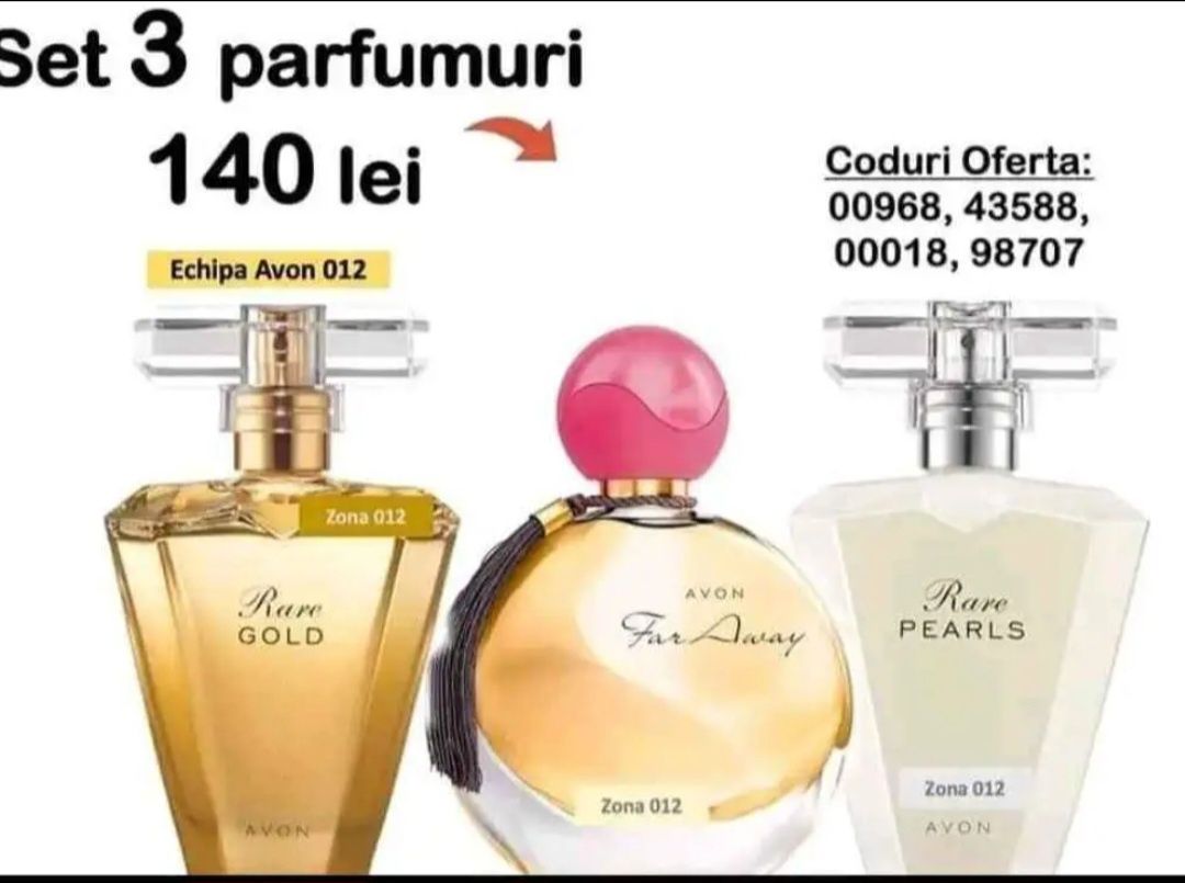 Set 3 parfumuri 3×50 ml