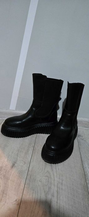 Дамски боти естествена кожа