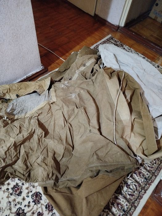 Спальные мешки и палатки советские