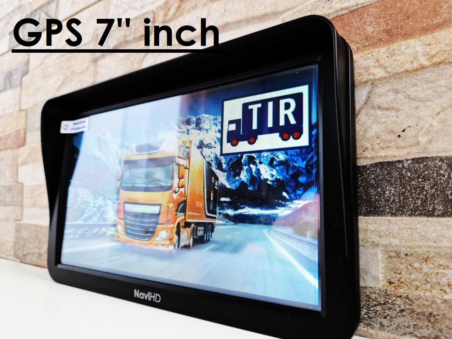 GPS NaviHD PRO -7"inch. Actualizat Truck,TIR,Camion,Auto. Model NOU.