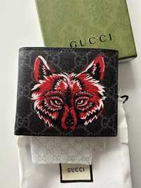 Gucci мъжко портмоне естествена кожа Намаление!