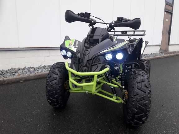 ATV 125cc Warrior Green Lemon Light 2023 NOU import Germany+Garantie