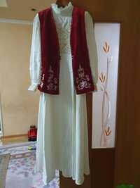 Сдам в аренду казахское платье с камзолом