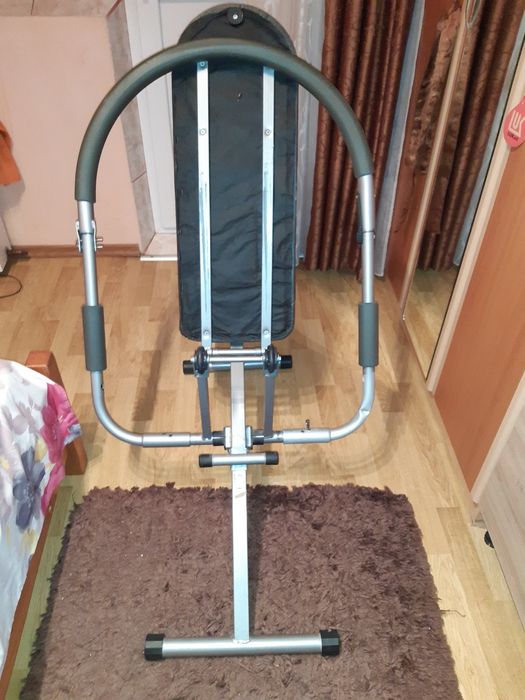 Banca abdomene, aparat fitness Mr. Muscle, First Bike