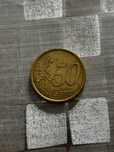Moneda 50 centi italia rara