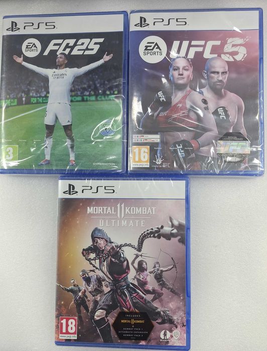 Диски на PlayStation 5