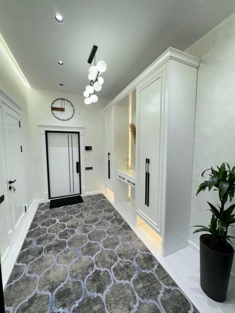 Новостройка SkyLine Tower 2 комнатная 2 этаж, 55м2. Авторский проект