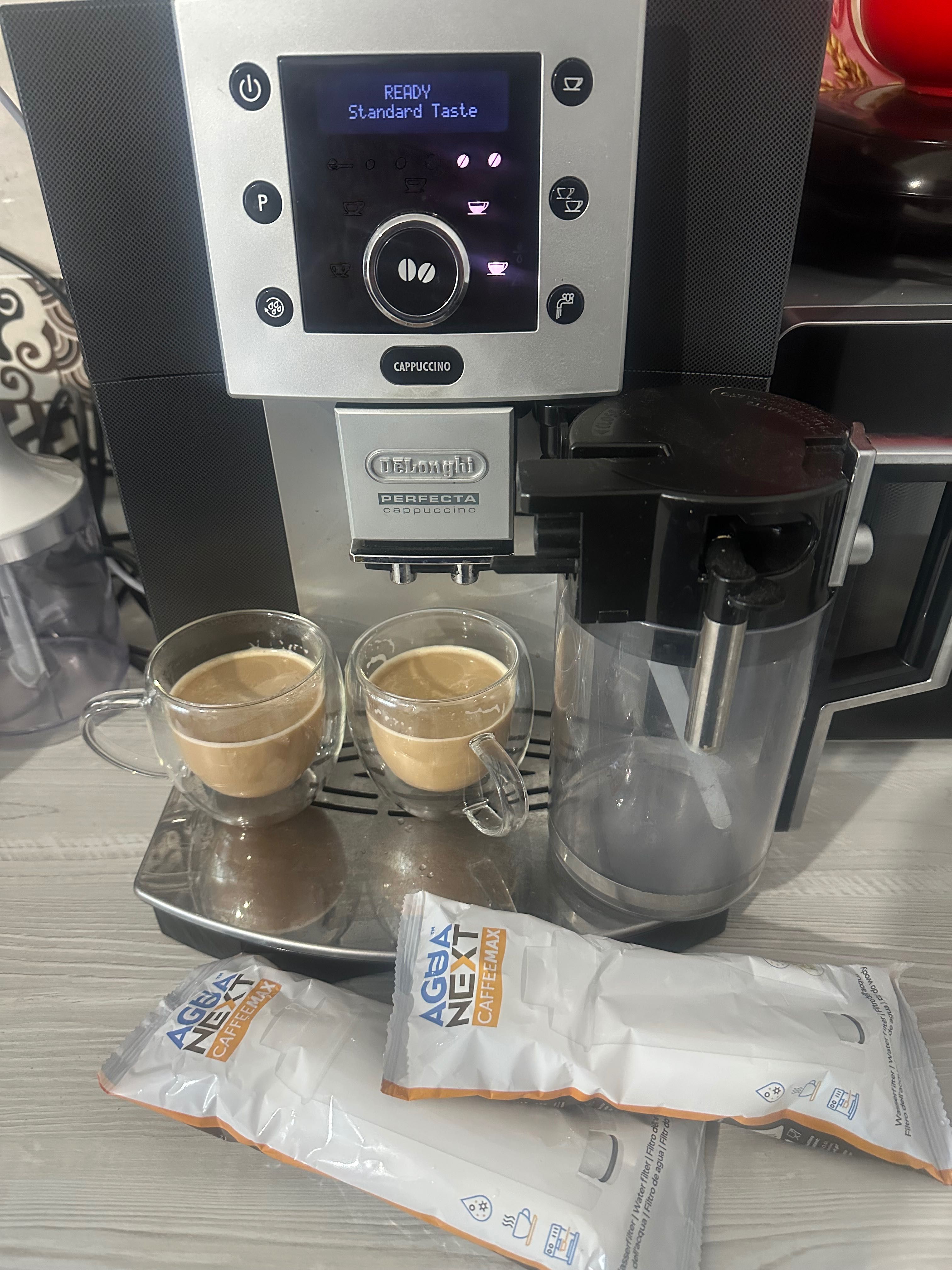 Aparat cafea boabe DELonghi perfecta capuccino