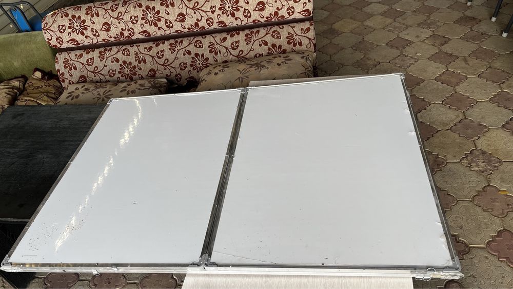 Меловая и магнитная, маркерная Доска 3в1