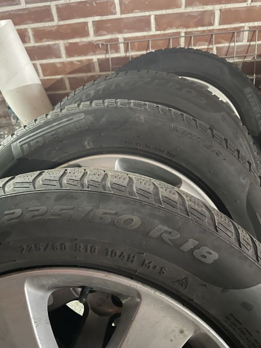 Jante Suzuki originale R18+ Cauciucuri Pirelli de iarnă 225/60/r18