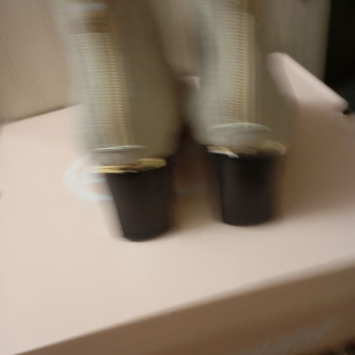 Дамски боти, 35 номер, нови, бежови