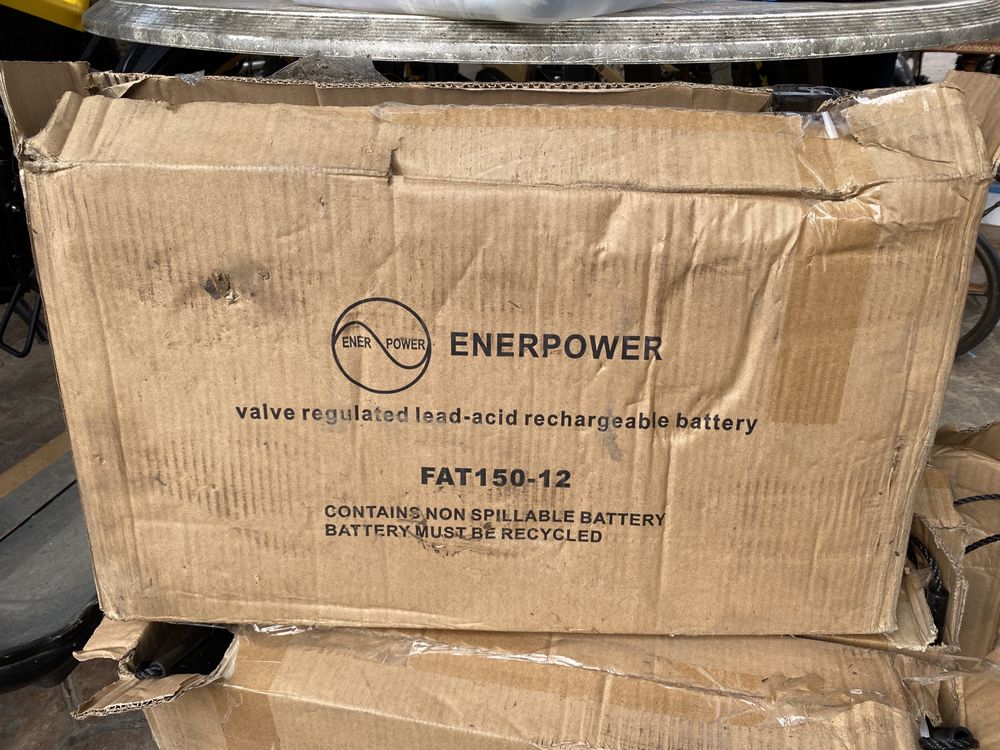5buc baterii FAT 150-12 ENERPOWER