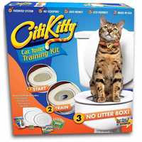 Промо! Citykitty Преход за тоалетна чиния за Котки - котешка тоалетна