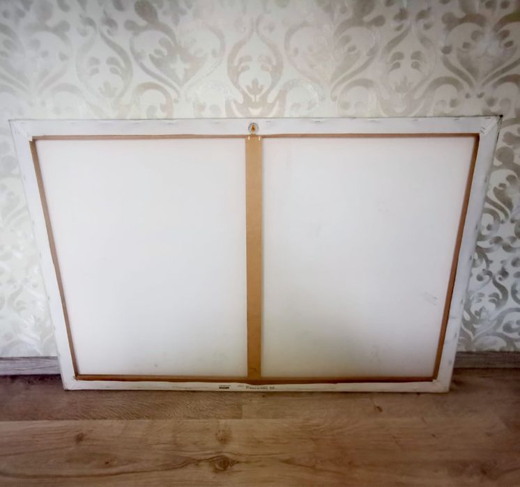 Картина платно принт по ЕДГАР ДЕГА ,Тоалетът, автограф голяма 118х78см