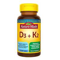 Nature Made Витамин D3 K2, 5000 МЕ (125 мкг) витамина D