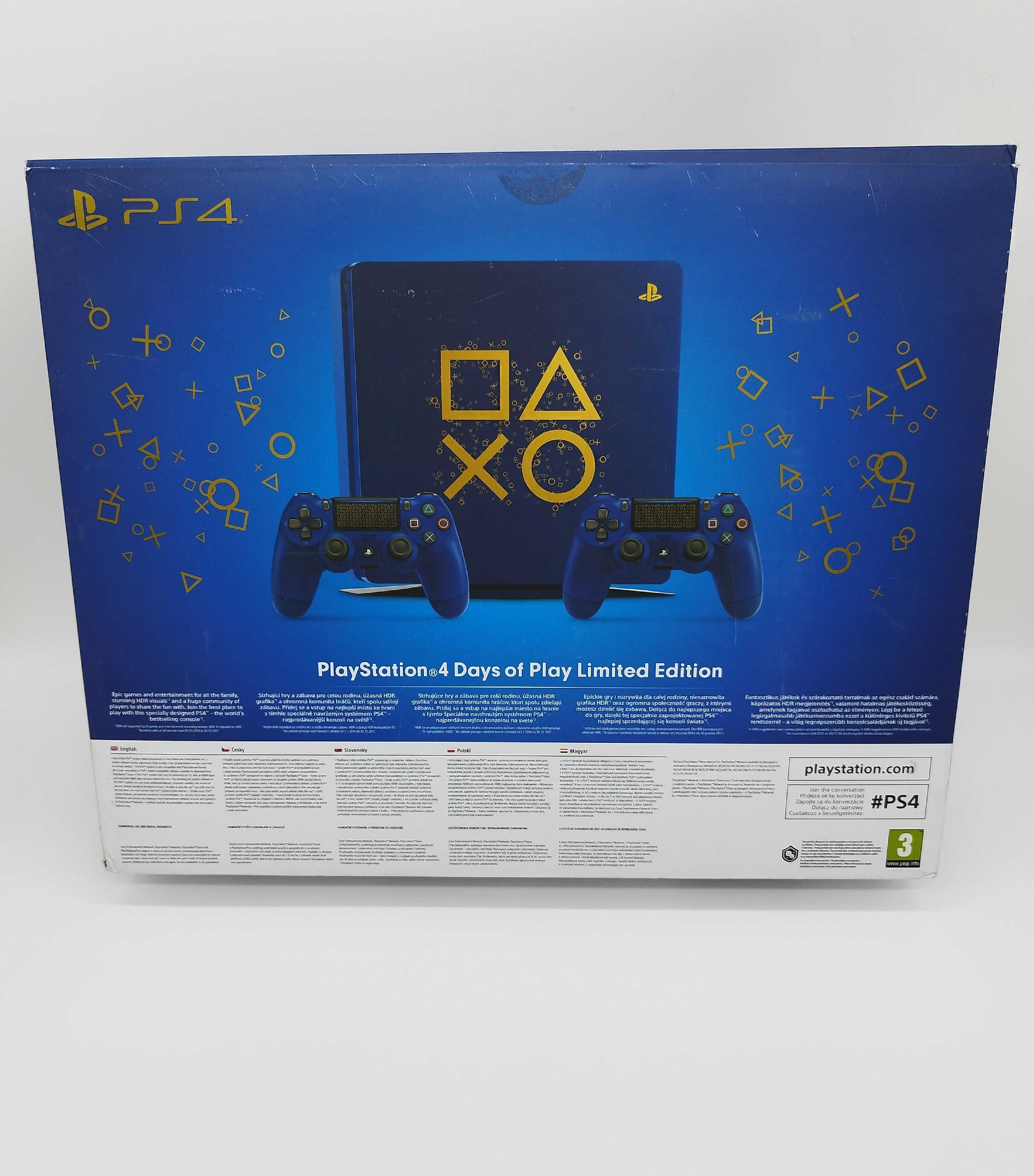 [ps4] PlayStation 4 Slim 500GB Days Of Play Blue Limited Edition