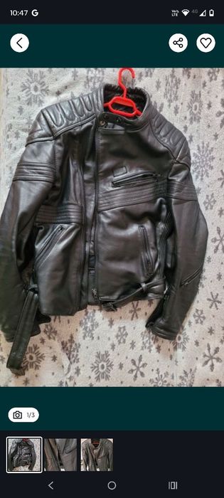 Geaca piele moto 50