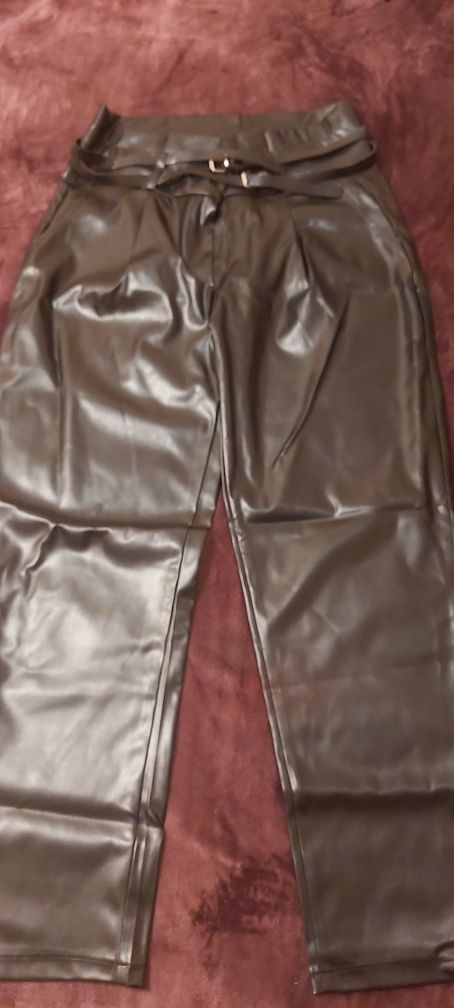 Pantalon dama piele