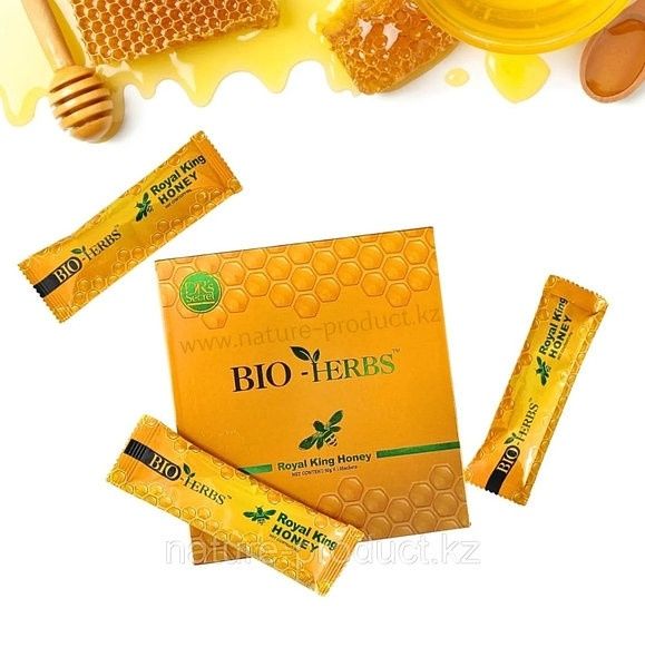 Эпимедиумная паста биомёд BioHerb Royal King Honey  (Малайзия)