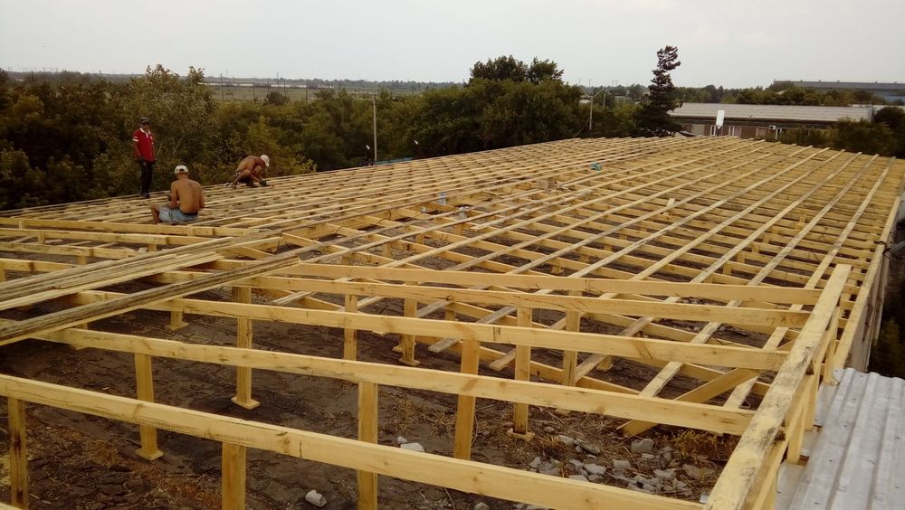 Кровельные работы, строительство бань и каркасных домов