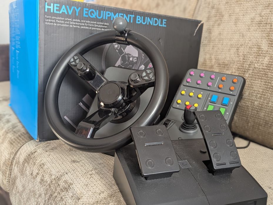 Logitech G Farm Simulator Heavy Equipment Bundle Volan PC