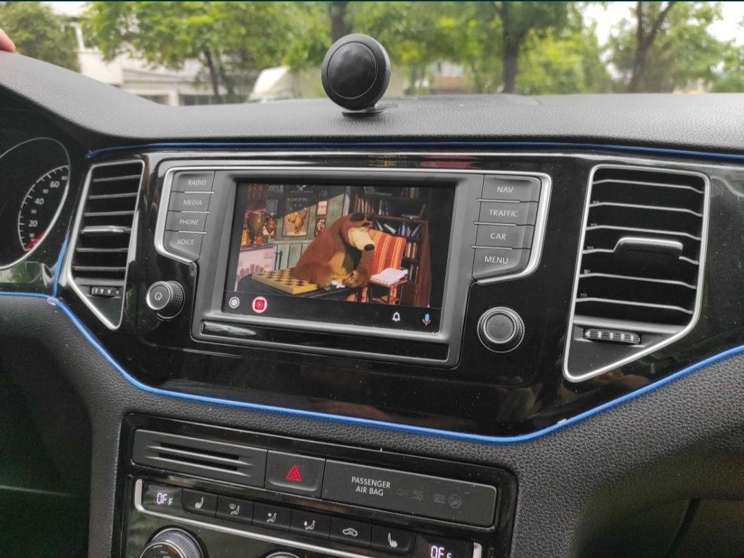 Android Auto Carplay youtube mib2 Vw Audi Skoda Seat passat b8 golf