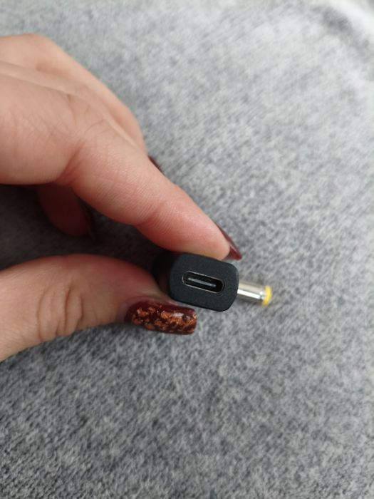 USB-C la DC 19V 5.5x2.5mm – Adapter Emulator PD 65W