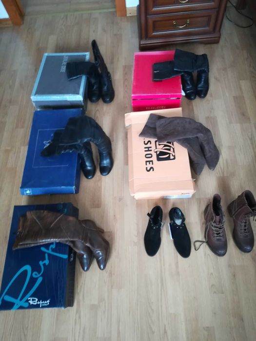 Зимние, демисезонные женские сапоги