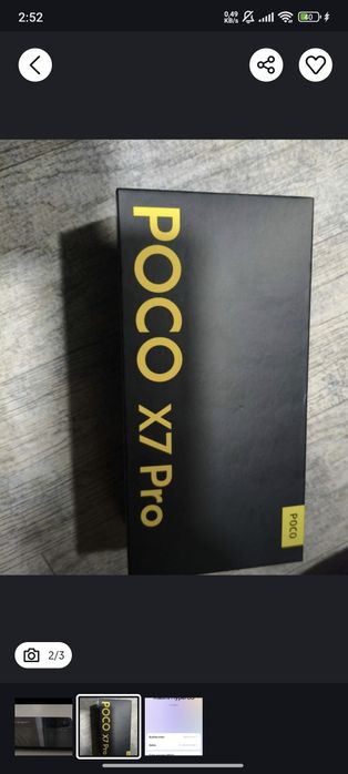 Poco x7 pro 5G 8+8/256 gb