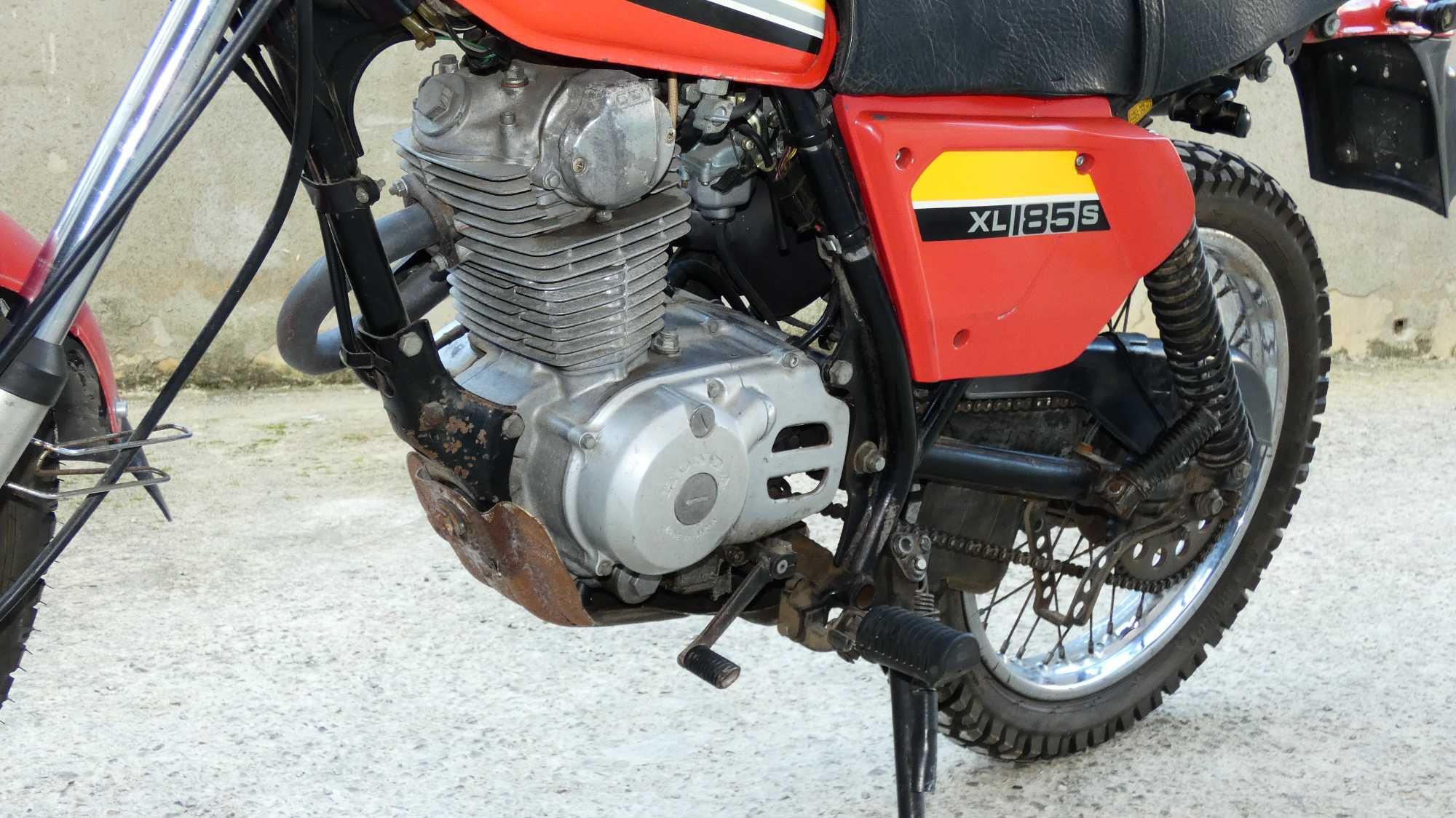 Ретро мотор Honda XL185s 1978г