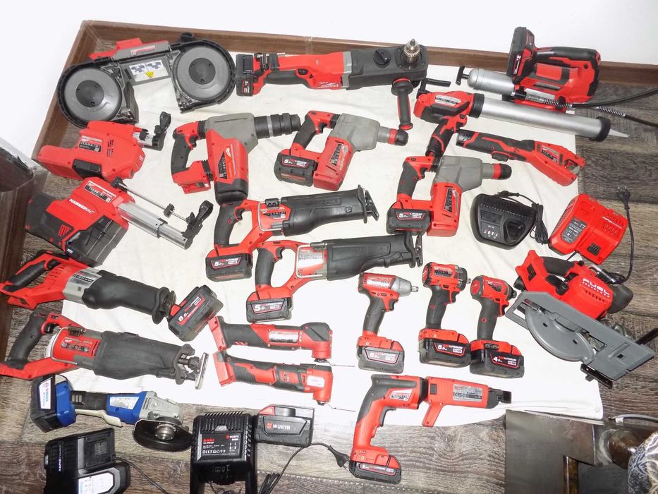 Milwaukee M18 CHX ,M18 FID2 ,M18 CSX/FSZ , M18 FRAD 2 ,Flex 18V Berner