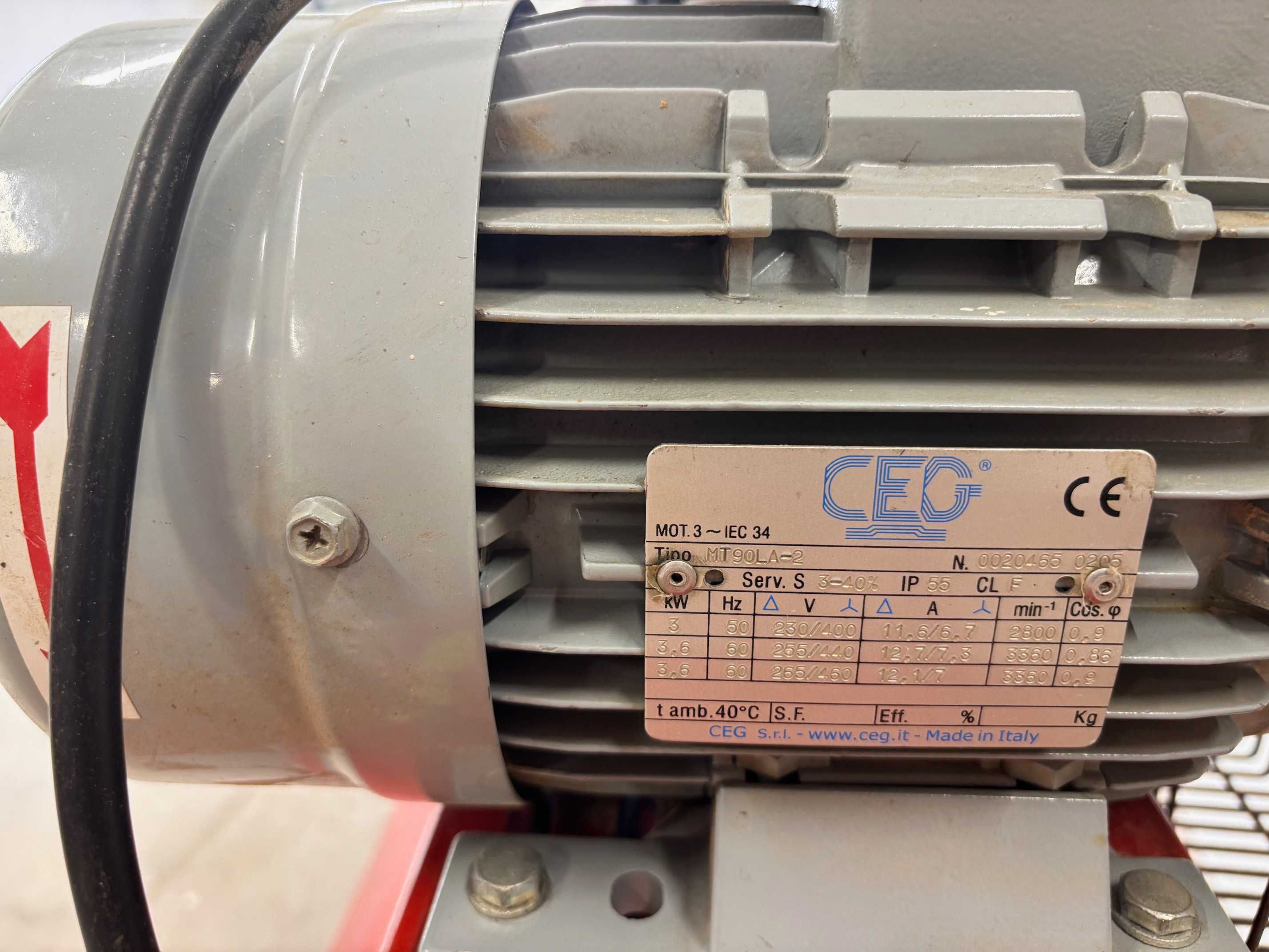 Бутален компресор GIS 20/150, 3 KW — отлично състояние