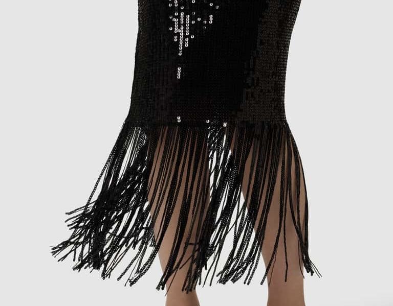 Fusta paiete si franjuri, ideal anii 20, Gatsby