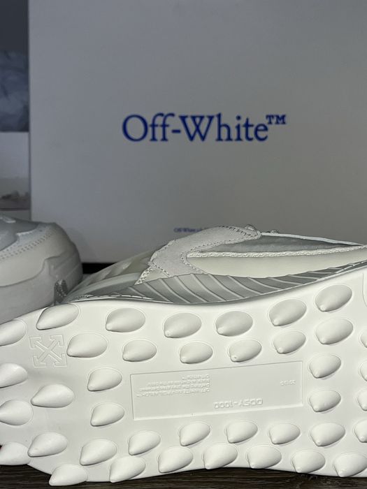 Off white ODSY 1000! Piele naturala! + ACCESORII