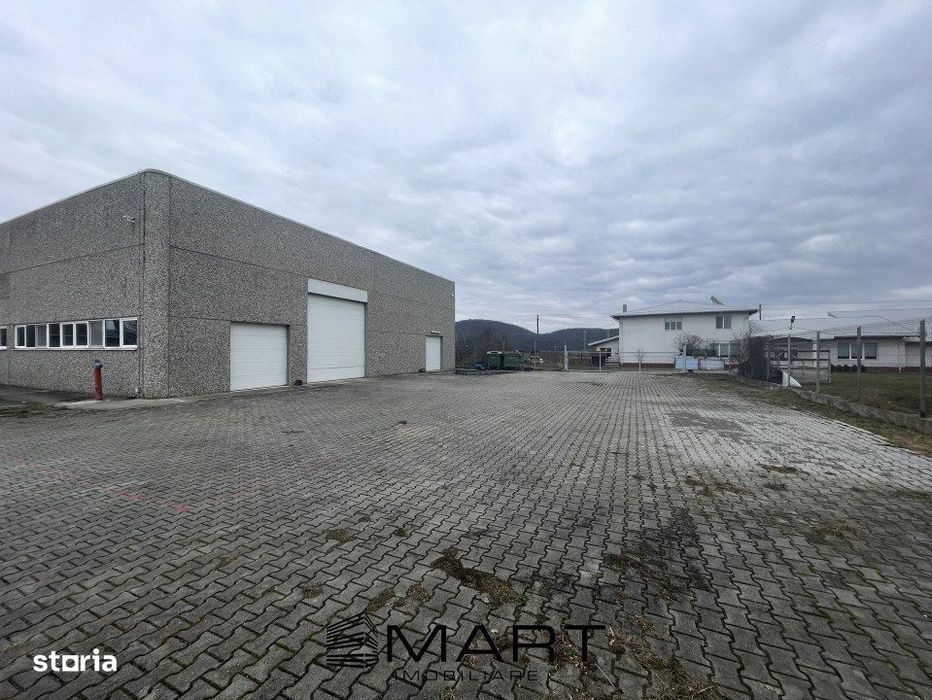 Hala industriala 1000mp utili + birouri + teren 2500mp Selimbar