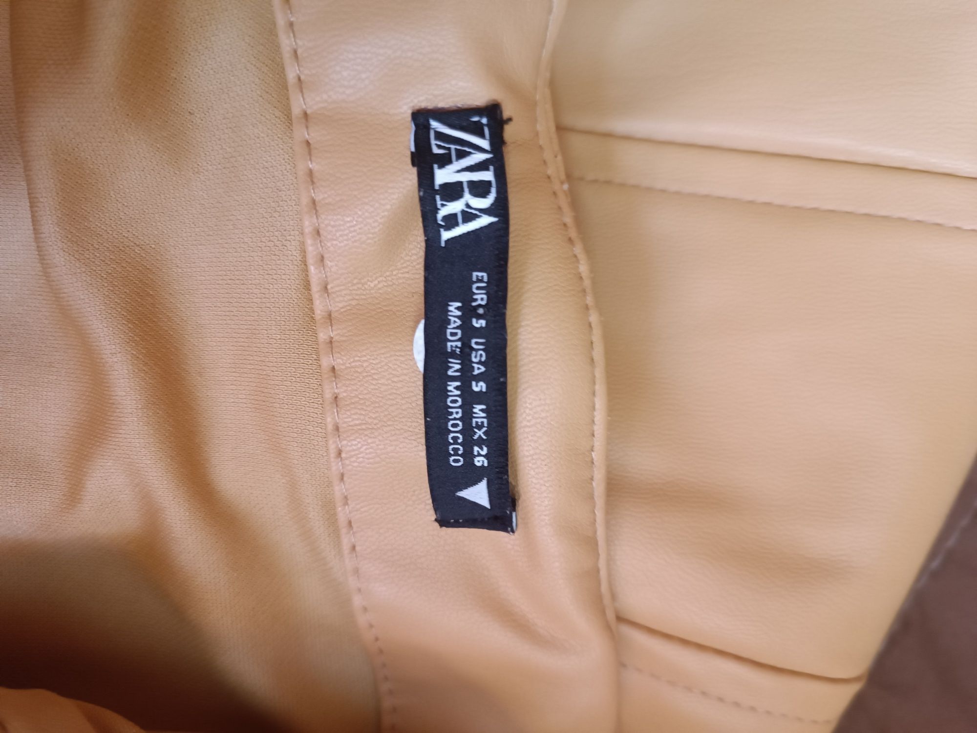 Кожена Рокля Zara S
