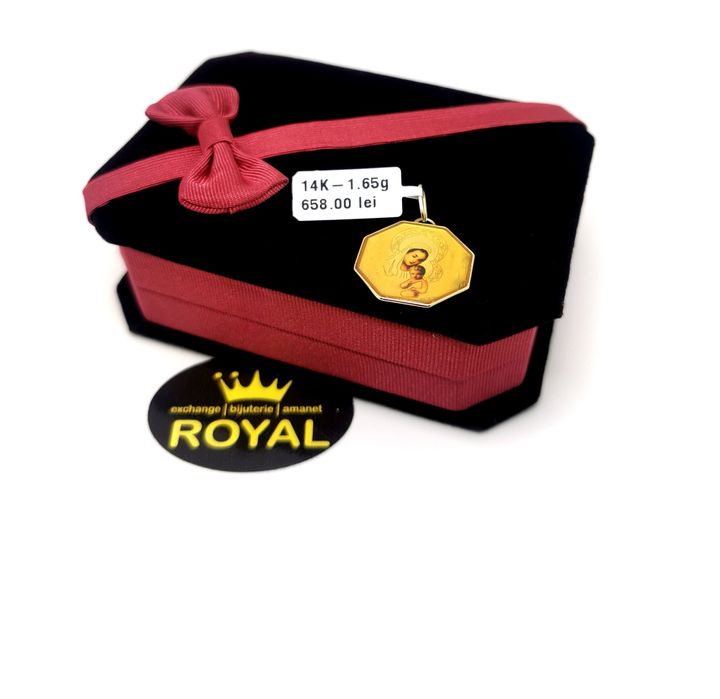 Bijuteria Royal pandantiv din aur 14k 1.65 gr