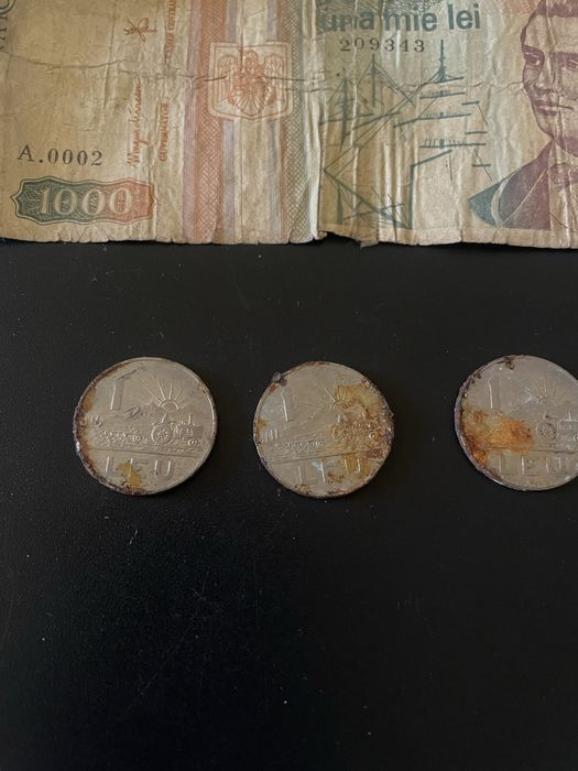 Monede/bancnotă veche România