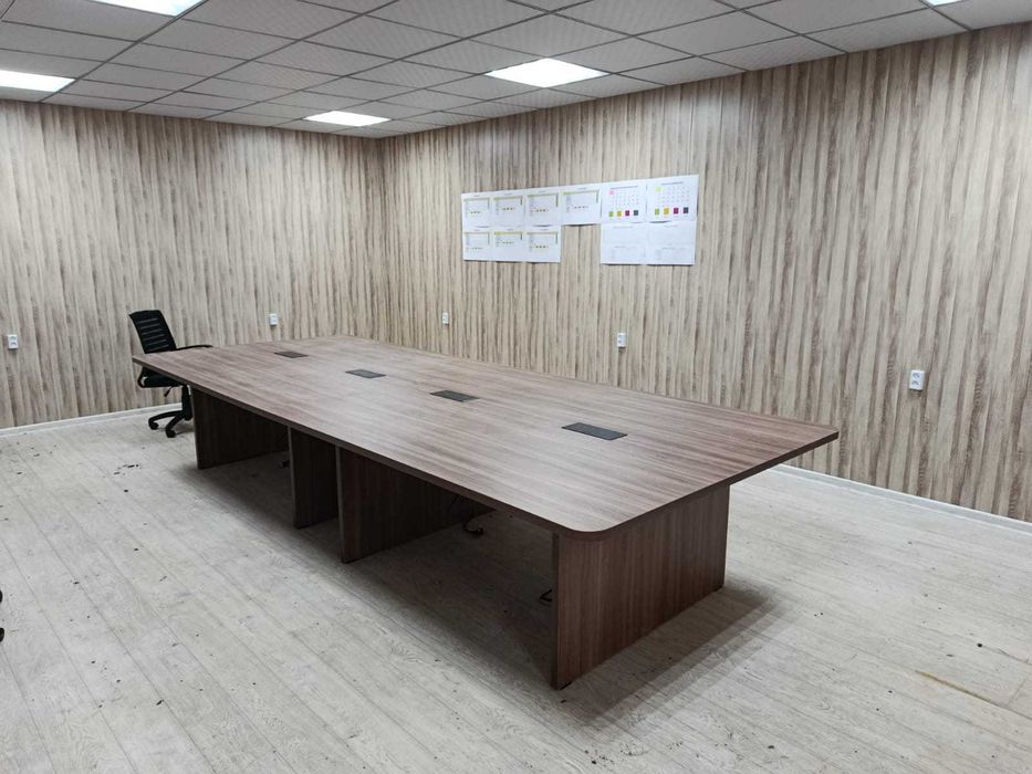 Конференц-стол 4000×1600 мм • Для переговорных, переговорных комнат