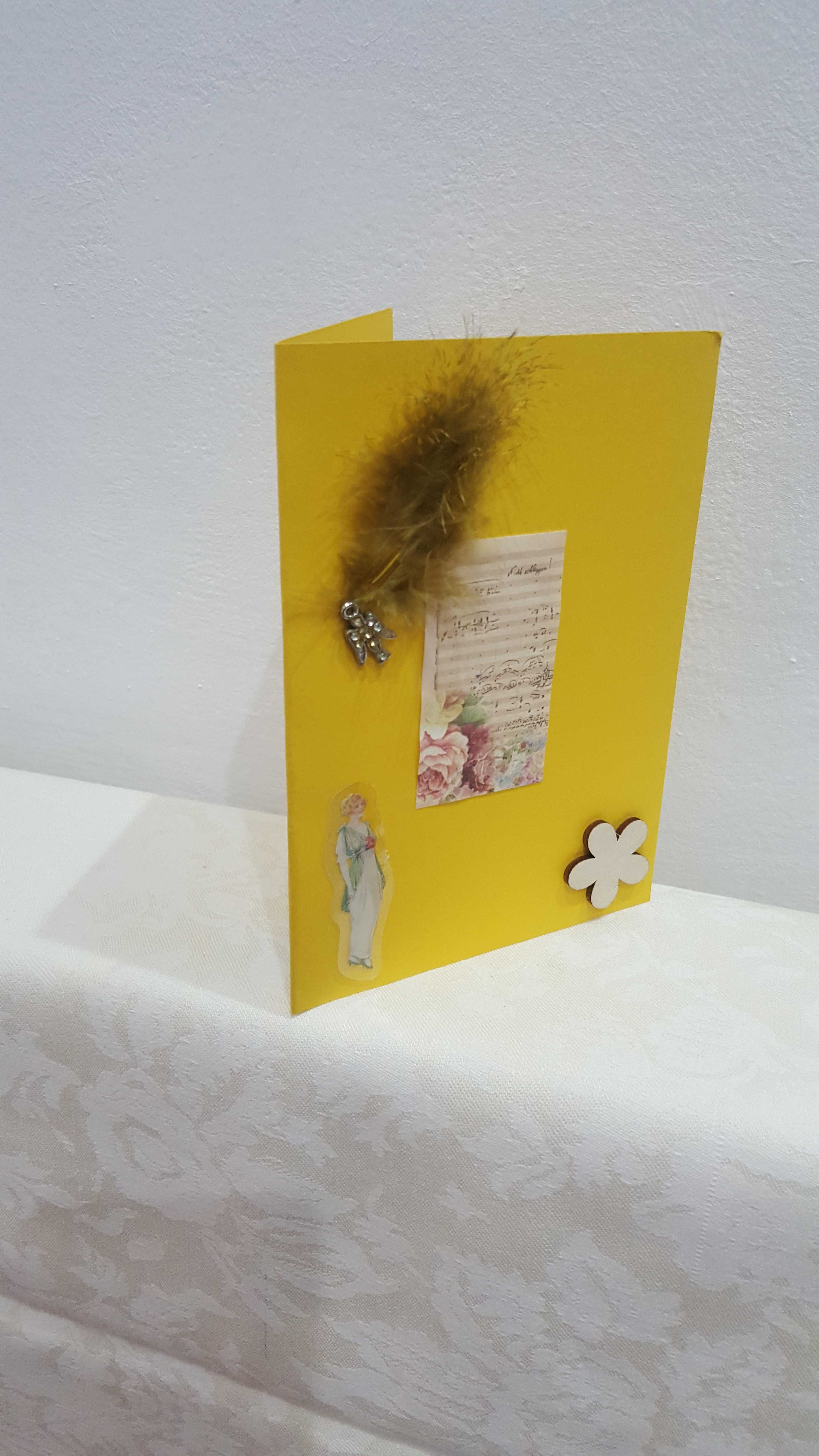 Felicitări lucrate manual