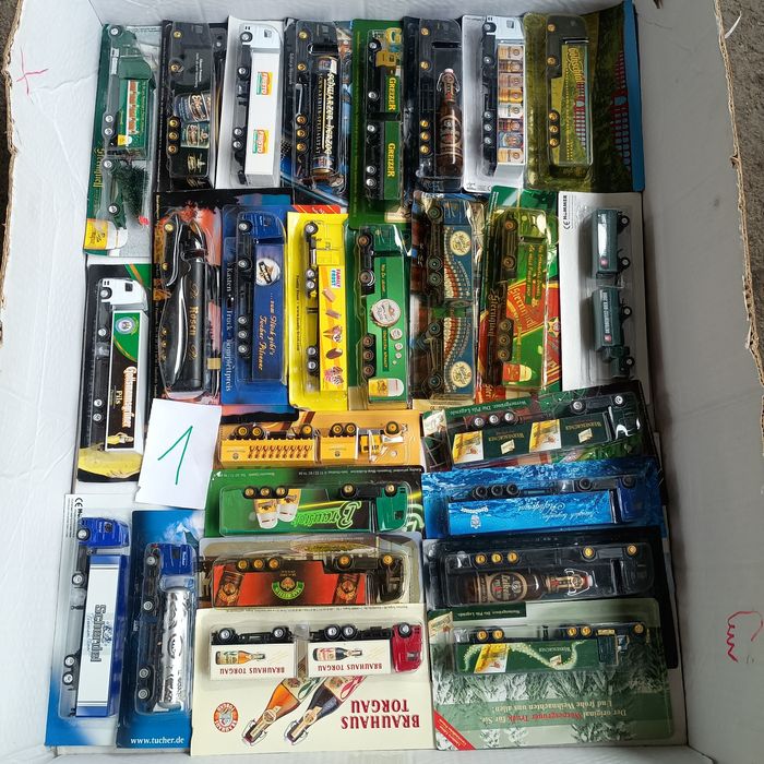 De vânzare machete scară 1:87, diferite mărci Man Mercedes Scania