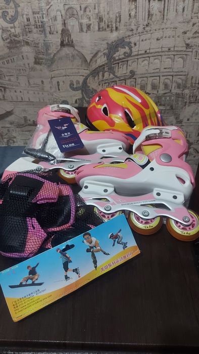 Детские ролики новые