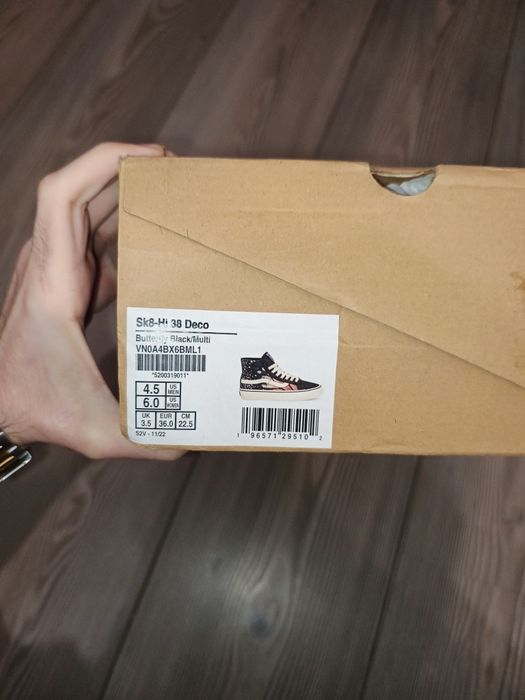 Vans Sk8-Hi 38 Decon VR3 SF "Lovely Butterfly Black/Multi