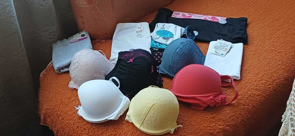 Продавам НОВИ маркови сутиени, бельо и бодита